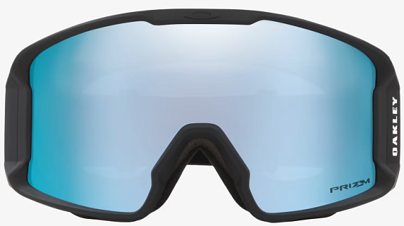 Горнолыжная маска Oakley Line Miner Matte Black/Prizm Snow Sapphire Iridium - Фото 2 большая