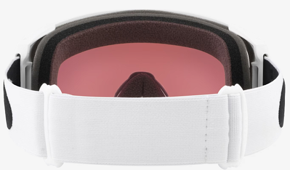 Горнолыжная маска Oakley Line Miner Matte White/Prizm Snow Torch Iridium - Фото 3 большая