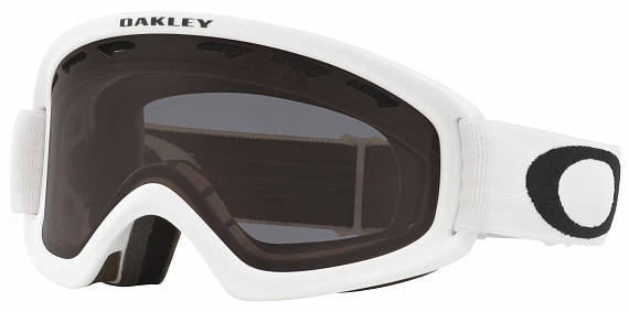 Горнолыжная маска Oakley O-Frame 2.0 Pro S Matte White/Dark Grey - Фото 1 большая