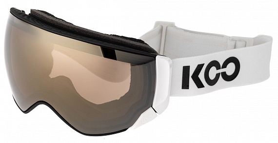 Горнолыжная маска KOO Enigma White L.Desert Sand MR - Фото 1 большая