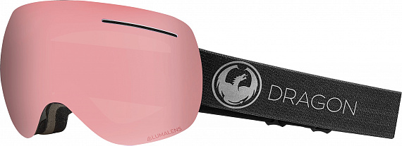 Горнолыжная маска Dragon X1 Echo/Photochromic Light Rose - Фото 1 большая