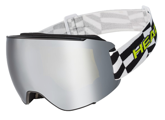 Горнолыжная маска Head Sentinel + Sparelens Razzle/Silver-Brown - Фото 4 большая