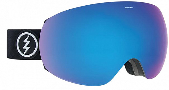 Горнолыжная маска Electric EG3 Matte Black/Brose/Blue Chrome - Фото 1 большая