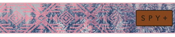 Горнолыжная маска женская Spy Bravo Native Nature Pink - Фото 2 большая