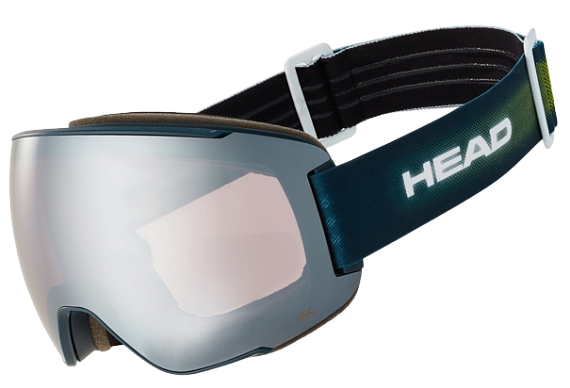 Гoрнолыжная маска Head Magnify 5K Shape + Sl Blue Shape /Chrome - Фото 2 большая