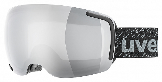 Горнолыжная маска Uvex BIG 40 LM Black Matt - Фото 1 большая