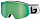 Горнолыжная маска Bolle Nevada Matte White Corp Green Emerald - Фото 1 малая