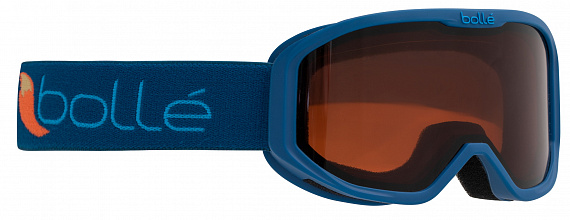 Горнолыжная маска Bolle Inuk Matte Blue Fox Rosy Bronze - Фото 1 большая
