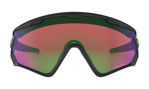 Очки Oakley Wind Jacket 2.0 Matte Black/Prizm Snow Jade - Фото 2 большая