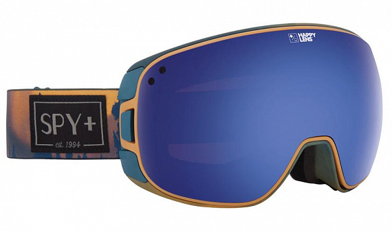 Горнолыжная маска Spy Bravo Aurora Dark Blue/Happy Dark Blue Spectra+Happy Lucid Red - Фото 1 большая