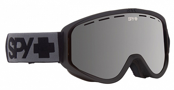 Горнолыжная маска Spy Woot Matte Black/Silver Mirror+Persimmon - Фото 1 большая