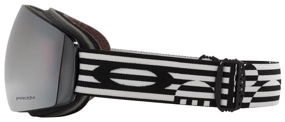 Горнолыжная маска Oakley Flight Deck M Black White Geo/Prizm Snow Black Iridium - Фото 4 большая