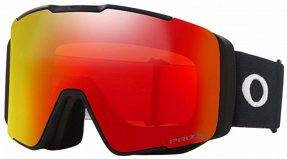 Горнолыжная маска Oakley Line Miner Pro L Matte Black/Prizm Torch/Prizm Iced - Фото 1 большая
