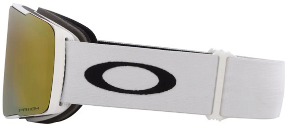 Горнолыжная маска Oakley Line Miner Pro L Matte White/Prizm Sage Gold/Prizm Sapphire - Фото 4 большая