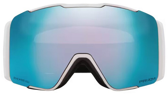 Горнолыжная маска Oakley Line Miner Pro L Matte White/Prizm Sapphire/Prizm Iced - Фото 2 большая