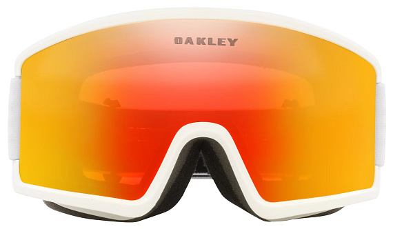 Горнолыжная маска Oakley Target Line L Matte White/Fire Iridium - Фото 2 большая