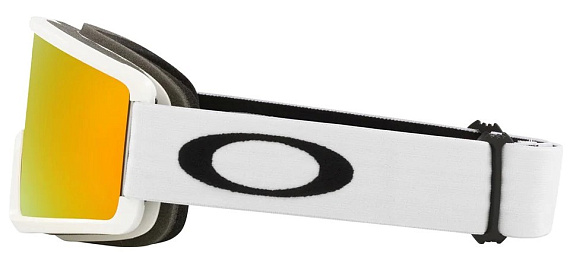 Горнолыжная маска Oakley Target Line L Matte White/Fire Iridium - Фото 4 большая
