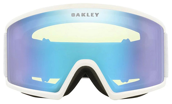 Горнолыжная маска Oakley Target Line L Matte White/Hi Yellow - Фото 2 большая