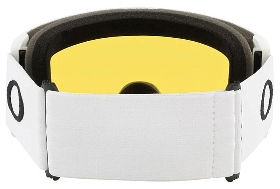 Горнолыжная маска Oakley Target Line L Matte White/Hi Yellow - Фото 3 большая