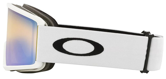 Горнолыжная маска Oakley Target Line L Matte White/Hi Yellow - Фото 4 большая