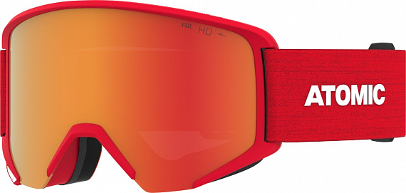 Горнолыжная маска Atomic Savor Big Hd Rs Red - Фото 1 большая