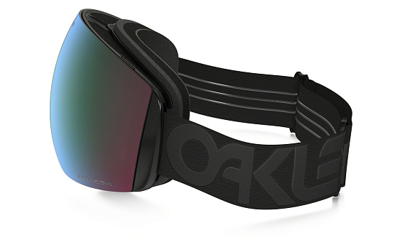 Горнолыжная маска Oakley Flight Deck Factory Pilot Blackout/Prizm Jade Iridium - Фото 4 большая