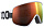 Горнолыжная маска POC Vitrea Hydrogen White/Partly Sunny Orange - Фото 3 малая