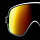 Горнолыжная маска POC Vitrea Hydrogen White/Partly Sunny Orange - Фото 5 малая