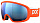 Горнолыжная маска POC Fovea Zink Orange/Partly Sunny Blue - Фото 1 малая