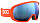 Горнолыжная маска POC Fovea Zink Orange/Partly Sunny Blue - Фото 3 малая