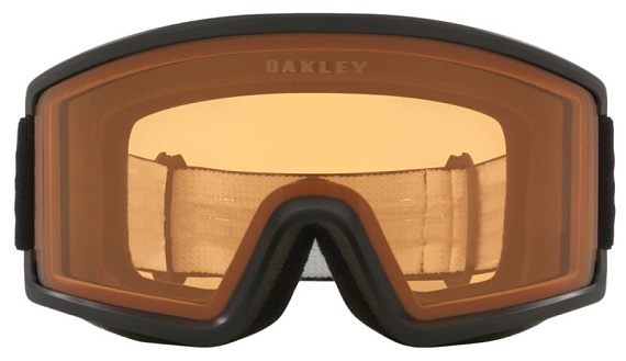 Горнолыжная маска Oakley Target Line L Matte Black/Persimmon - Фото 2 большая