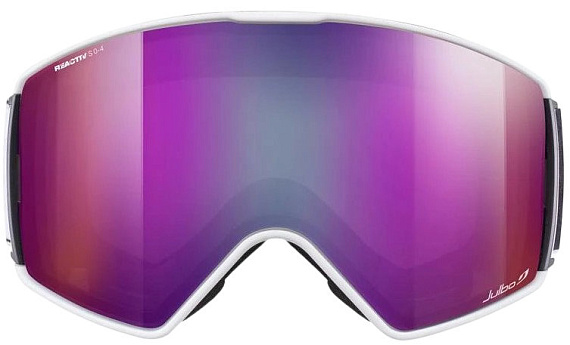 Горнолыжная маска Julbo Launcher Reactiv 0-4 High Contrast White/Black - Фото 3 большая