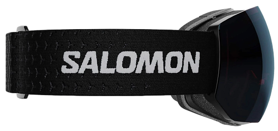 Горнолыжная маска Salomon Radium Pro Sigma Photo Black/Sky Blue - Фото 3 большая