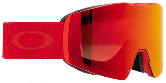 Горнолыжная маска Oakley Fall Line L Redline/Prizm Snow Torch - Фото 1 большая