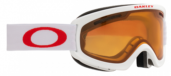 Горнолыжная маска Oakley O Frame 2.0 Xs White Red/Persimmon & Dark Grey