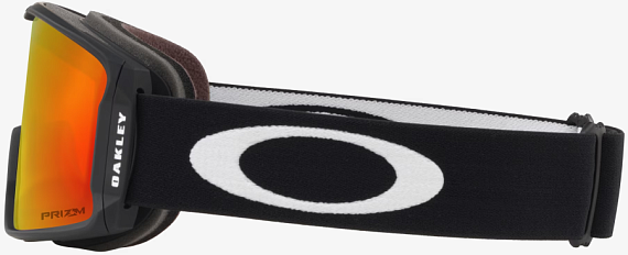 Горнолыжная маска Oakley Line Miner Matte Black/Prizm Torch Iridium - Фото 4 большая