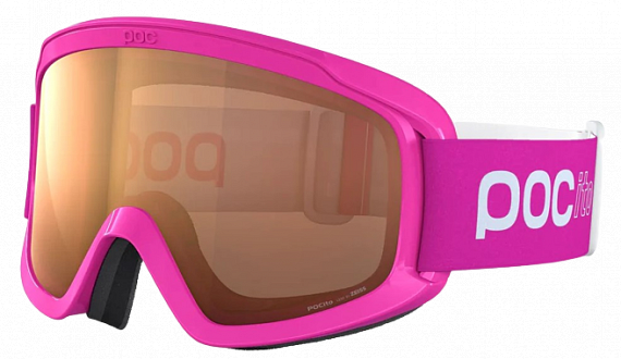 Горнолыжная маска детская POC POCito Opsin Fluorescent Pink - Фото 1 большая