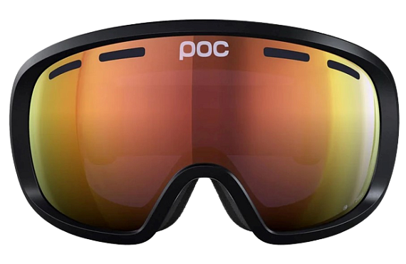 Горнолыжная маска POC Fovea Clarity Uranium Black/Spektris Orange - Фото 2 большая