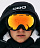 Горнолыжная маска POC Fovea Mid Clarity Uranium Black/Spektris Orange - Фото 5 малая
