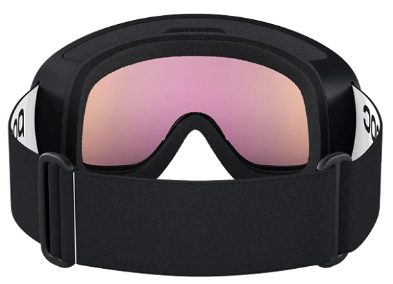 Горнолыжная маска POC Fovea Mid Clarity Uranium Black/Spektris Orange - Фото 3 большая