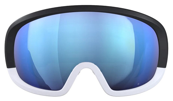 Горнолыжная маска POC Fovea Mid Clarity Comp Uranium Black/Hydrogen White/Spektris Blue - Фото 2 большая