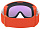 Горнолыжная маска POC Fovea Mid Clarity Comp Fluorescent Orange/Hydrogen White/Spektris Blue - Фото 3 малая