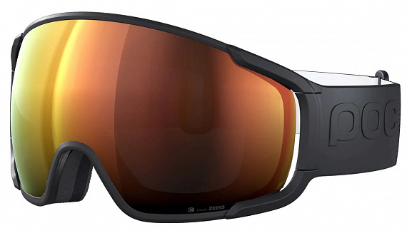 Горнолыжная маска POC Zonula Clarity Uranium Black/Spektris Orange - Фото 1 большая