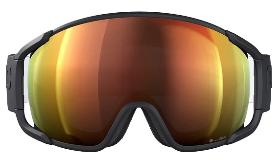 Горнолыжная маска POC Zonula Clarity Uranium Black/Spektris Orange - Фото 2 большая