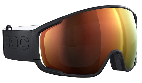 Горнолыжная маска POC Zonula Clarity Uranium Black/Spektris Orange - Фото 6 большая