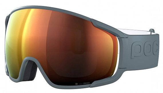 Горнолыжная маска POC Zonula Clarity Pegasi Grey/Spektris Orange - Фото 1 большая