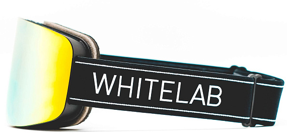 Горнолыжная маска WhiteLab Team One Gold - Фото 2 большая