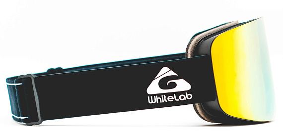 Горнолыжная маска WhiteLab Team One Gold - Фото 3 большая
