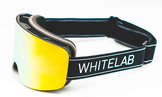 Горнолыжная маска WhiteLab Team One Gold - Фото 4 большая