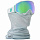 Горнолыжная маска женская Anon Tempest MFI Empress White/ Green Solex - Фото 1 малая